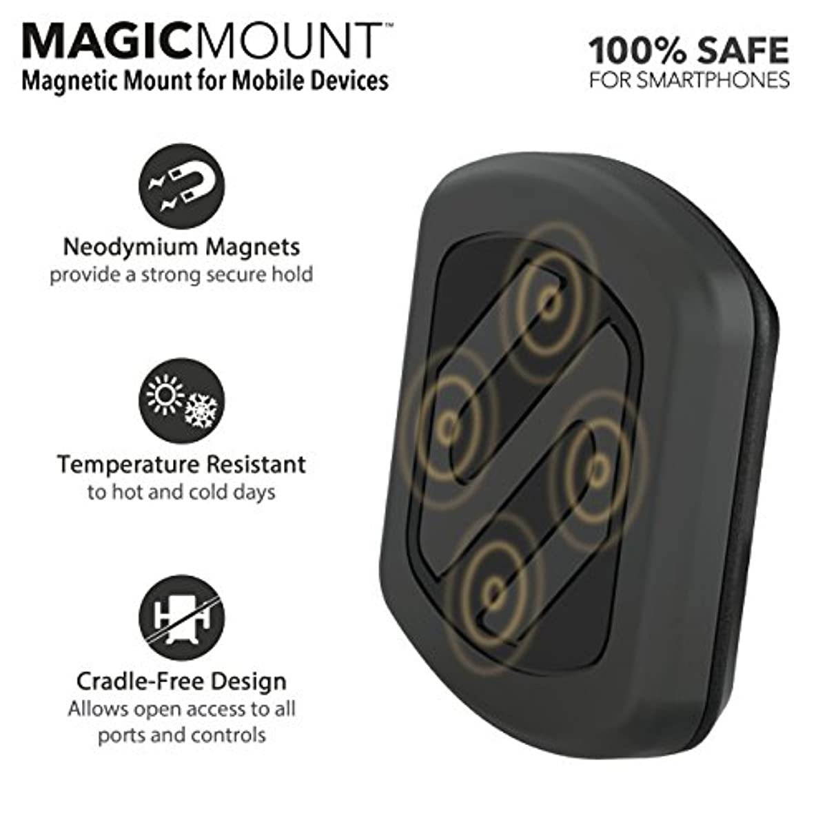 Scosche MAGDM MagicMount Universal Magnetic Mount Holder for Mobile Devices, Black