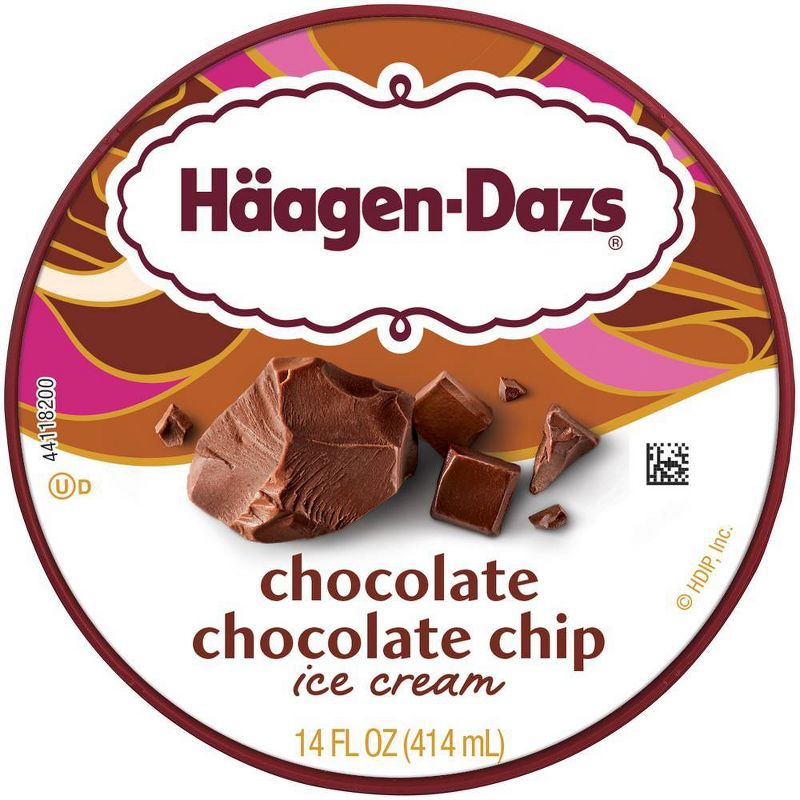 Haagen-Dazs Chocolate Chip Ice Cream - 14oz