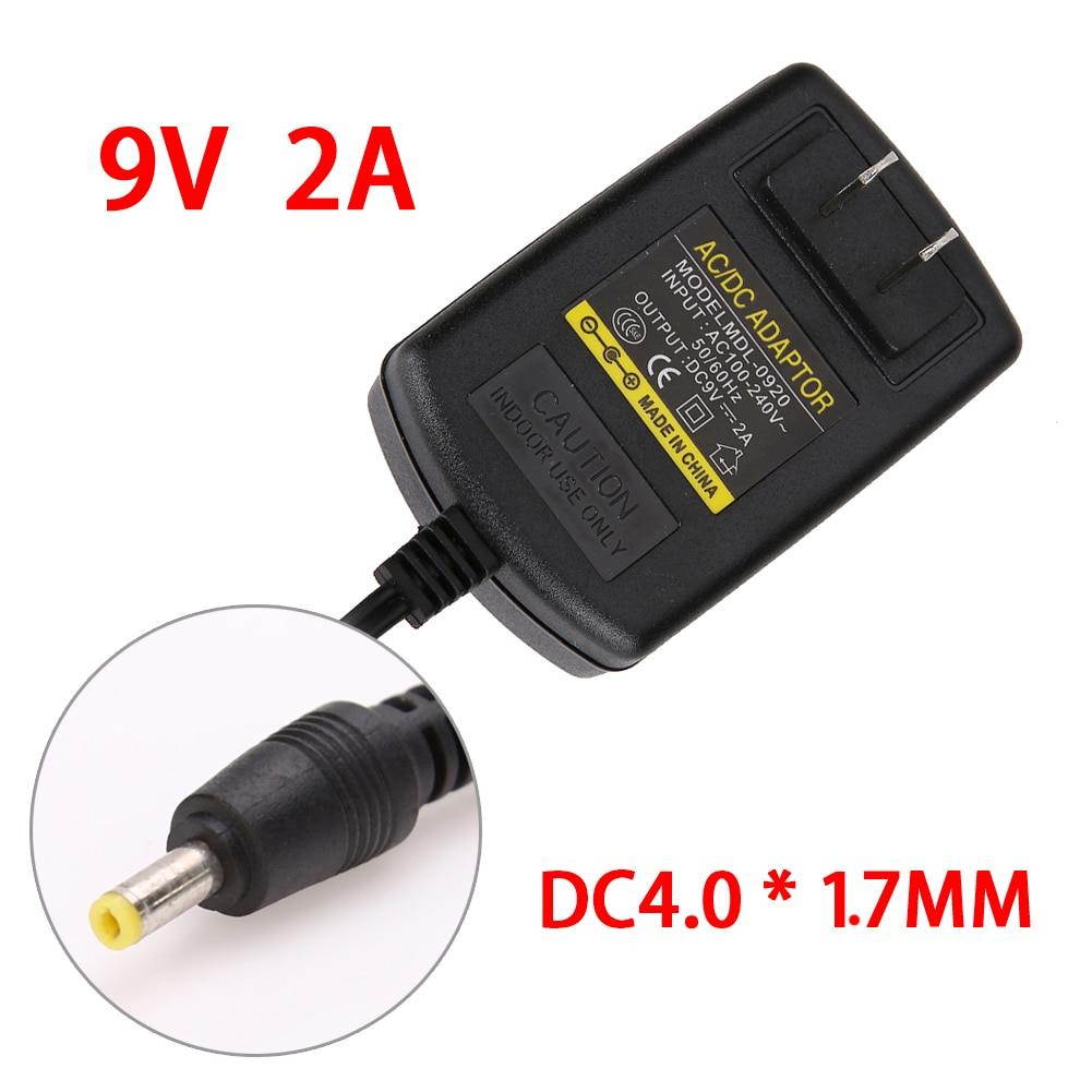 Overload Protection AC to DC 4.0mmx1.7mm 9V 2A Switching Power Supply Adapter