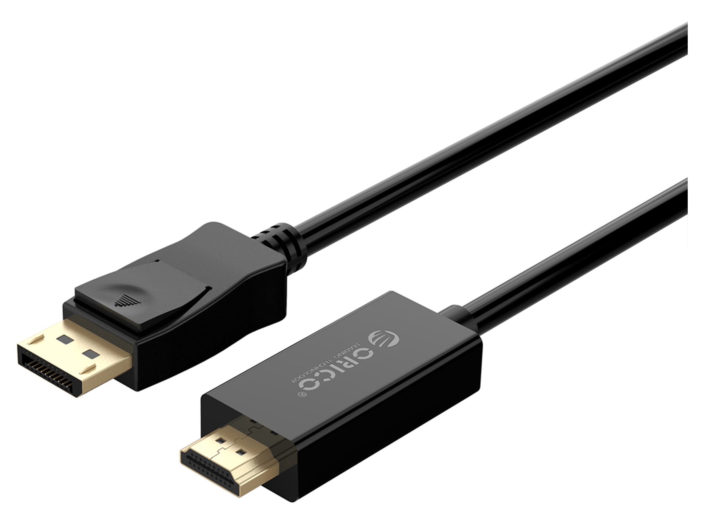 ORICO DisplayPort to HDMI Cable Male to Male DP to HDMI 4K Adapter for PC/Laptop/DVD