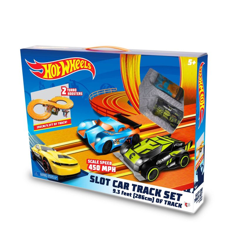 Hot Wheels Slot Track Set with 9.3ft Track - 1:43 Scale