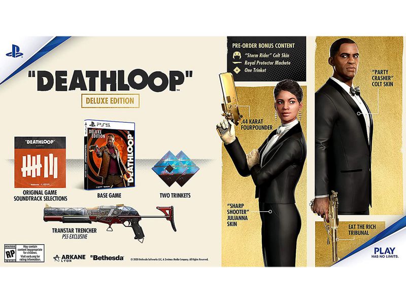 Deathloop Deluxe Edition- PlayStation 5