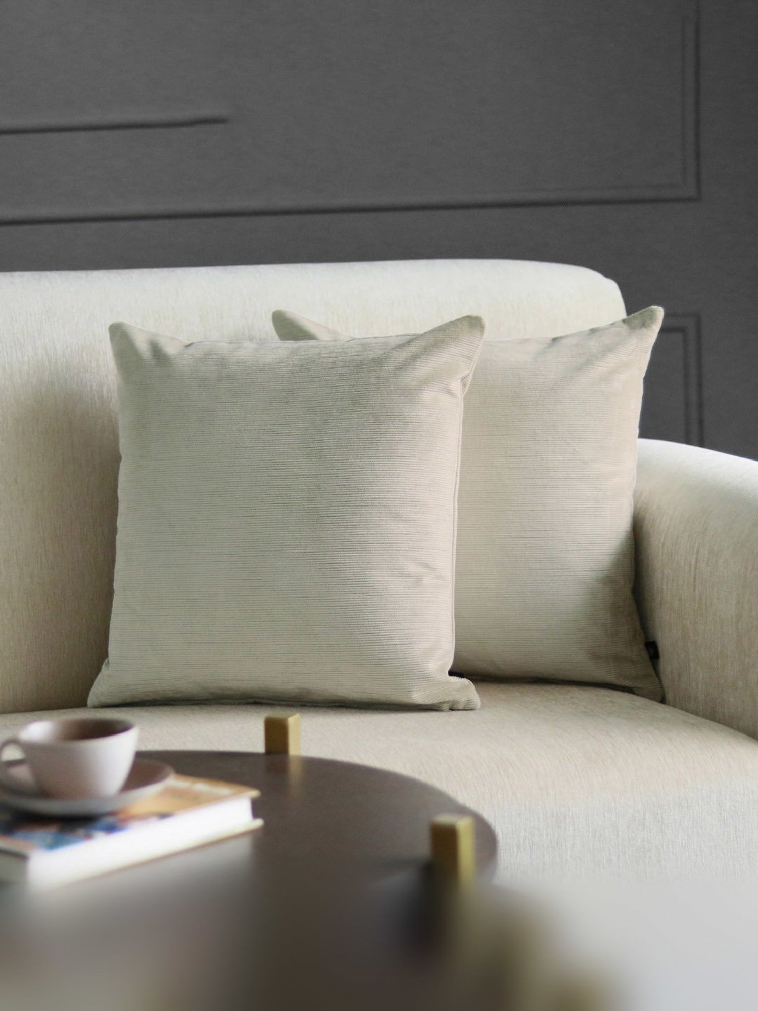 Swayam Multicolor Cotton 40 cm x 40 cm Cushion Covers - Set of 2