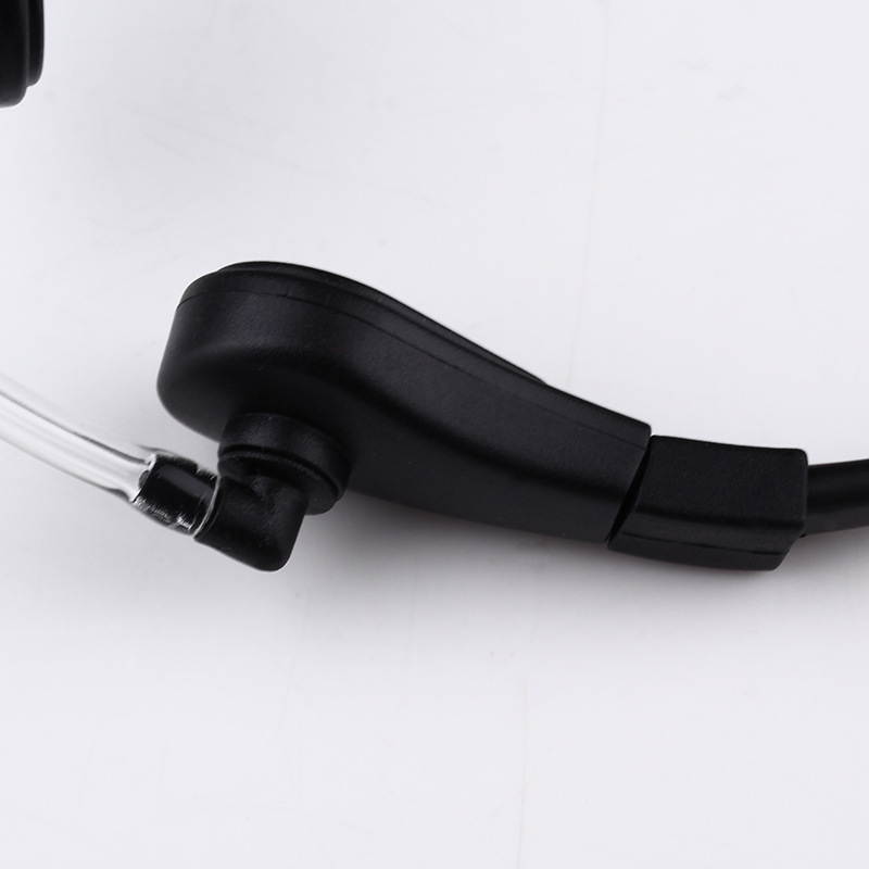 Black 80cm Eer-Hook Headset Earphone For Two Way Radio Walkie Talkie