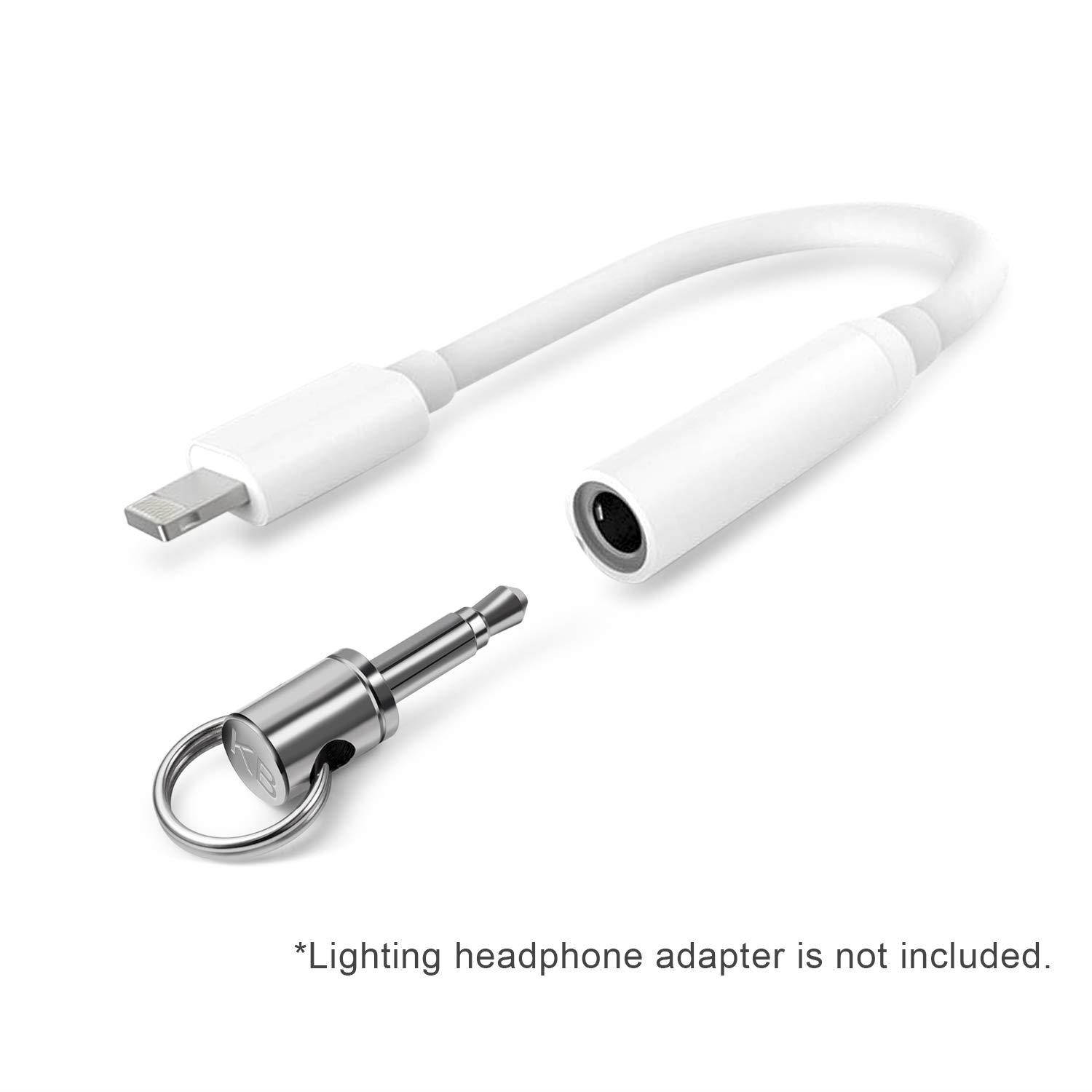 KiWiBiRD -Adapter Holder, Compatible with USB Type-C  Earphone Extension for Google 2/2XL, Moto Z/Z2