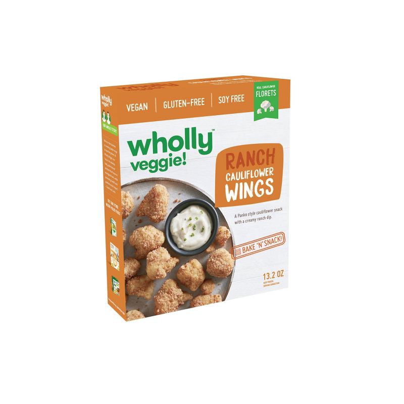 Wholly Veggie! Frozen Ranch Cauliflower Wings - 13.2oz