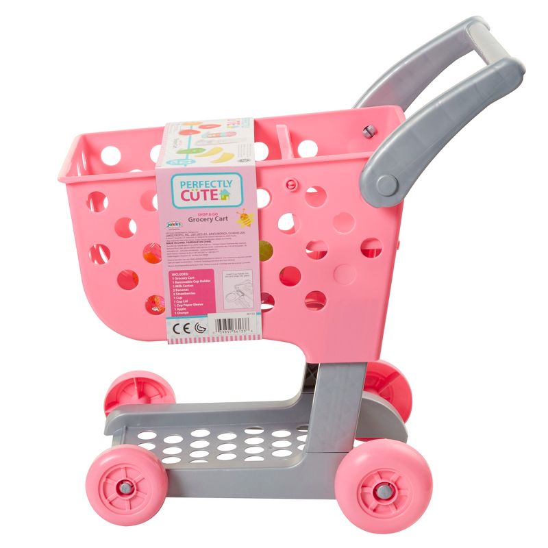 Perfectly Cute Shop and Go Grocery Cart with Accessories