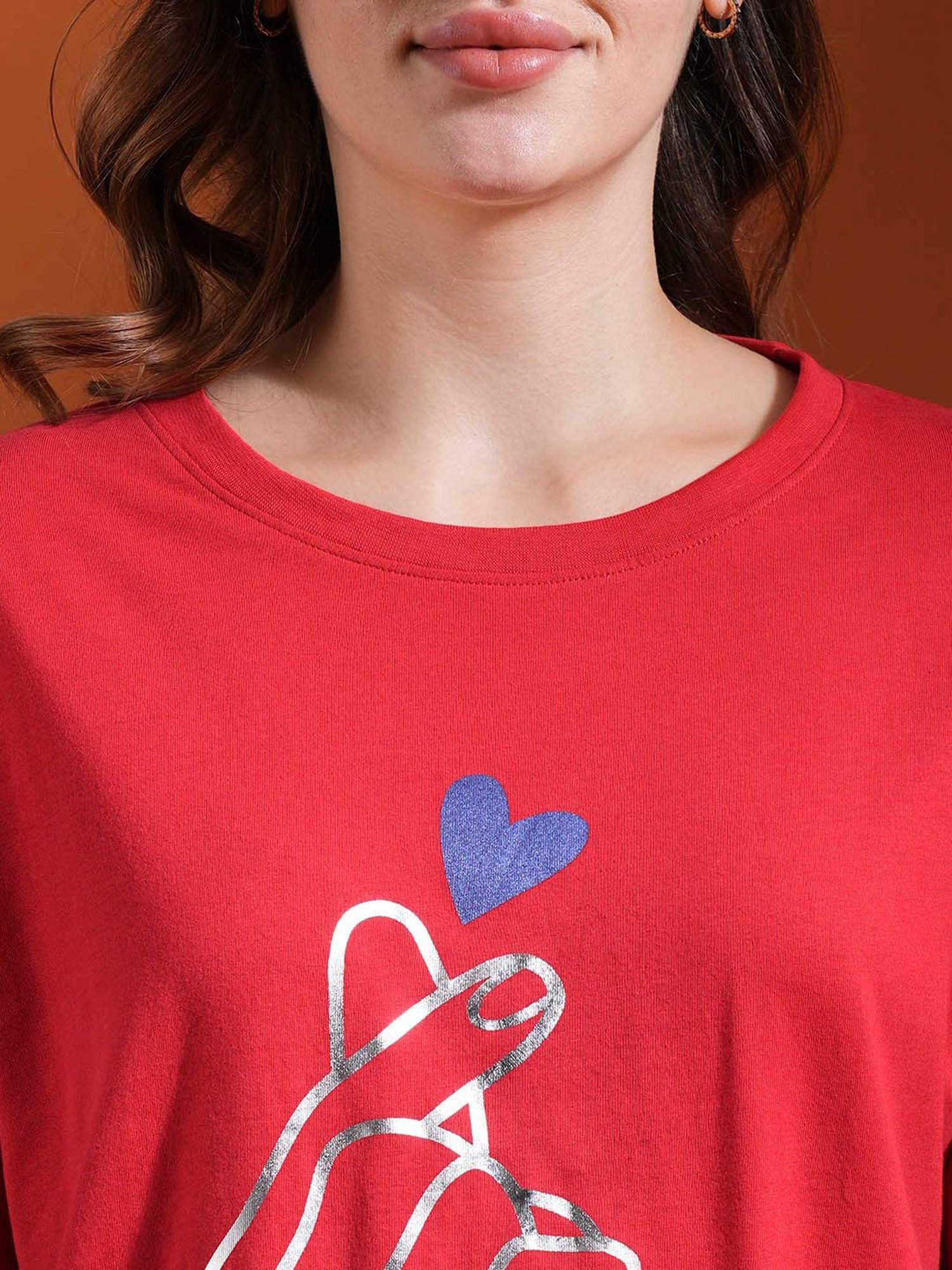 Globus Red Printed T-Shirt