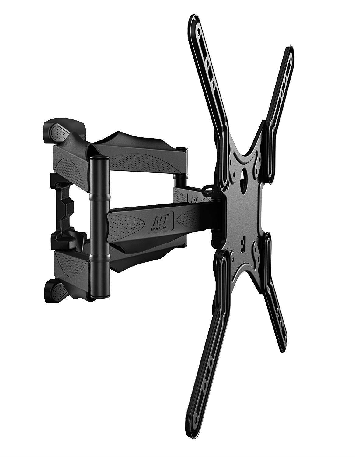 NB AV Mount P5 Articulating Cantilever Full-Motion Mount for 32'' - 55" LED, LCD, OLED and Plasma HD TV Flat Screen TVs up to 80 lbs