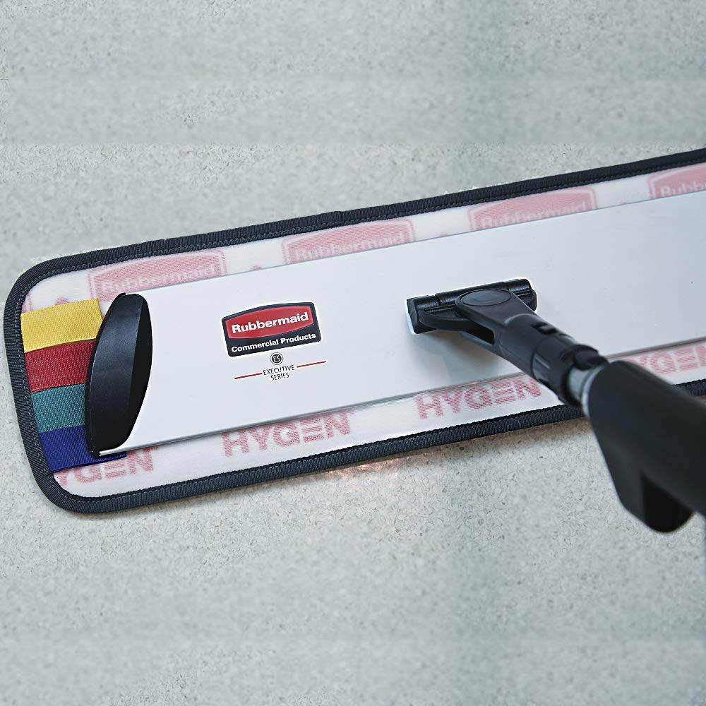 Rubbermaid Commercial Executive Microfiber Single-Sided Flat Mop Frame 3.5W 18L