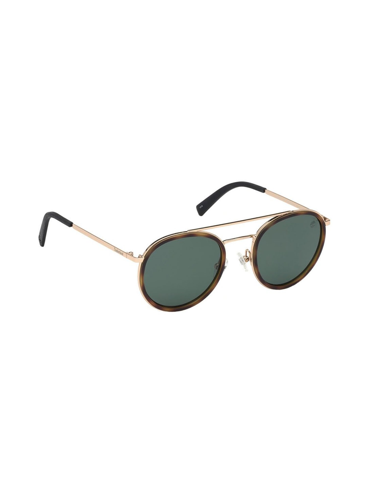Timberland Green Round Unisex Sunglasses