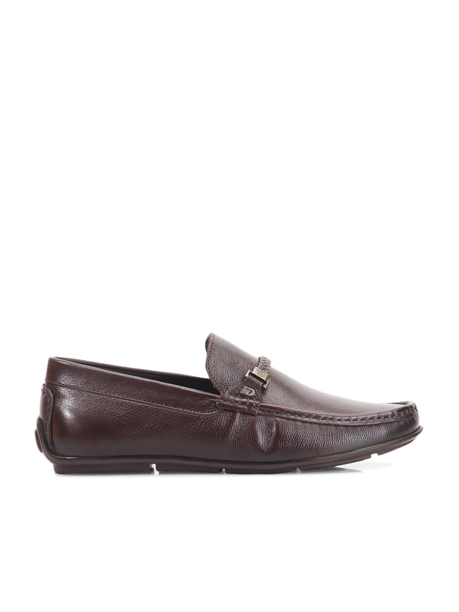ID Men's Brown Casual Loafers