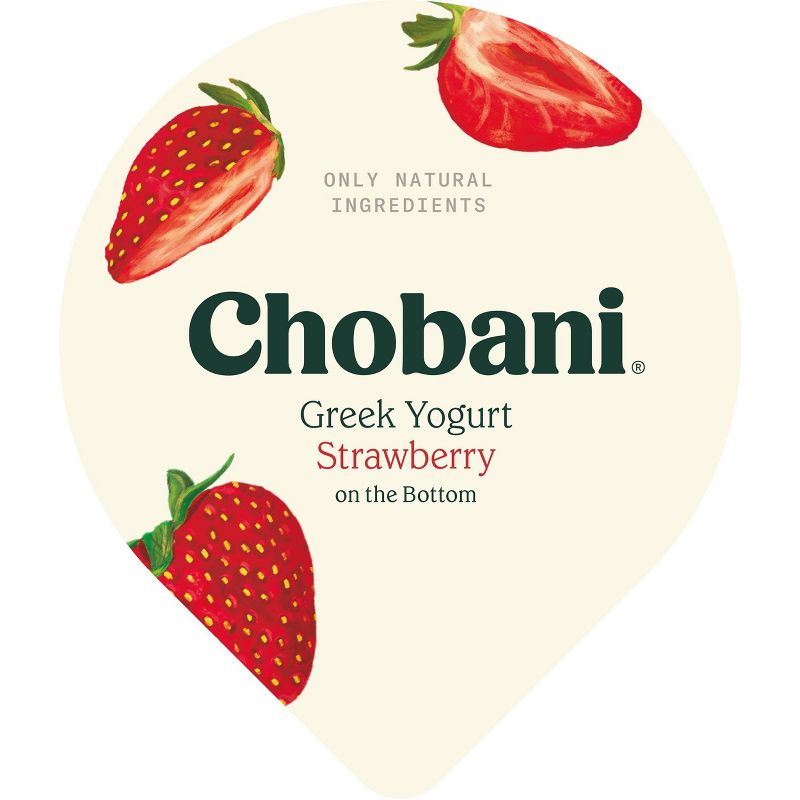 Chobani Strawberry on the Bottom Nonfat Greek Yogurt - 5.3oz