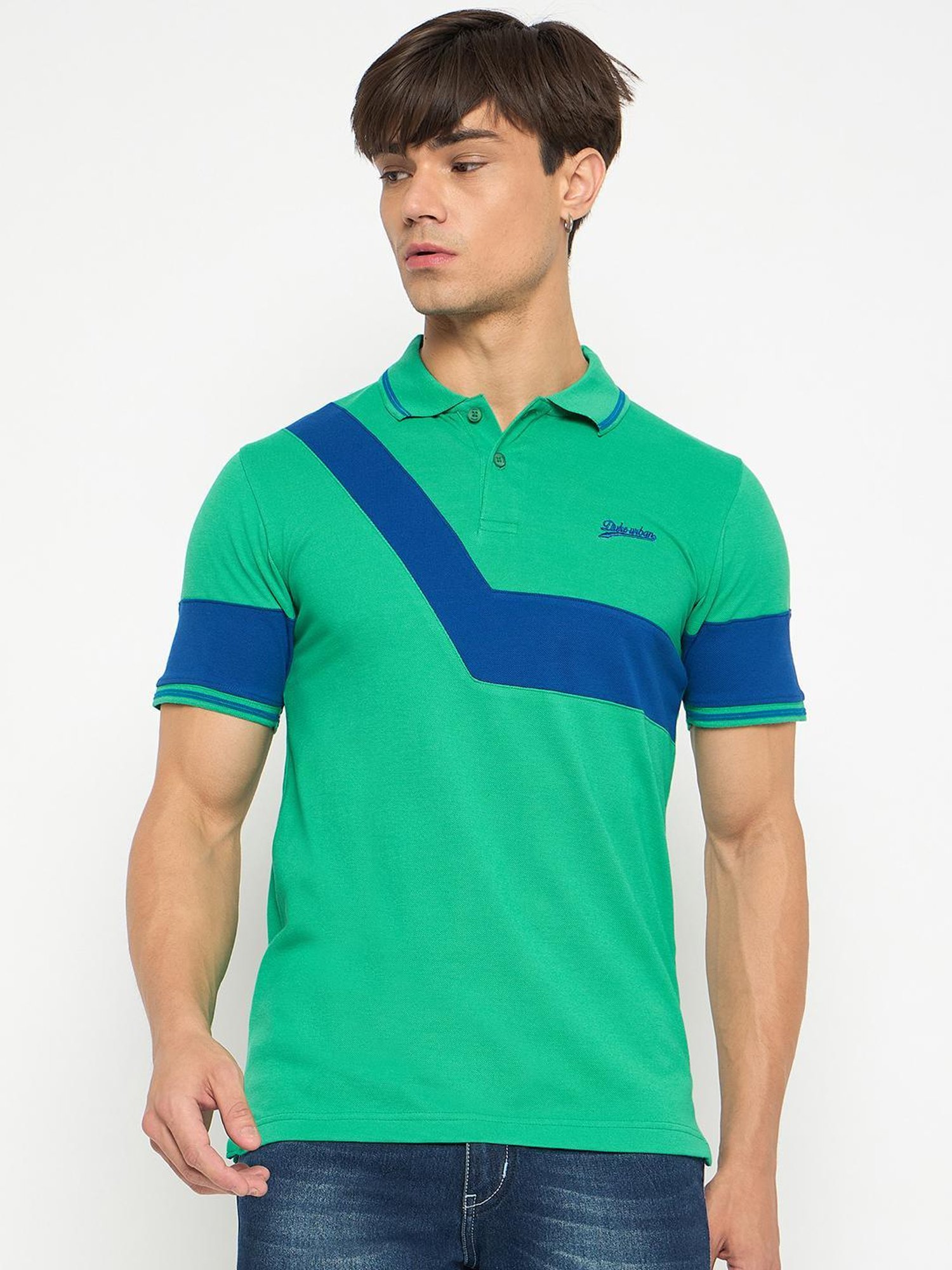 Duke Green Slim Fit Polo T-Shirt