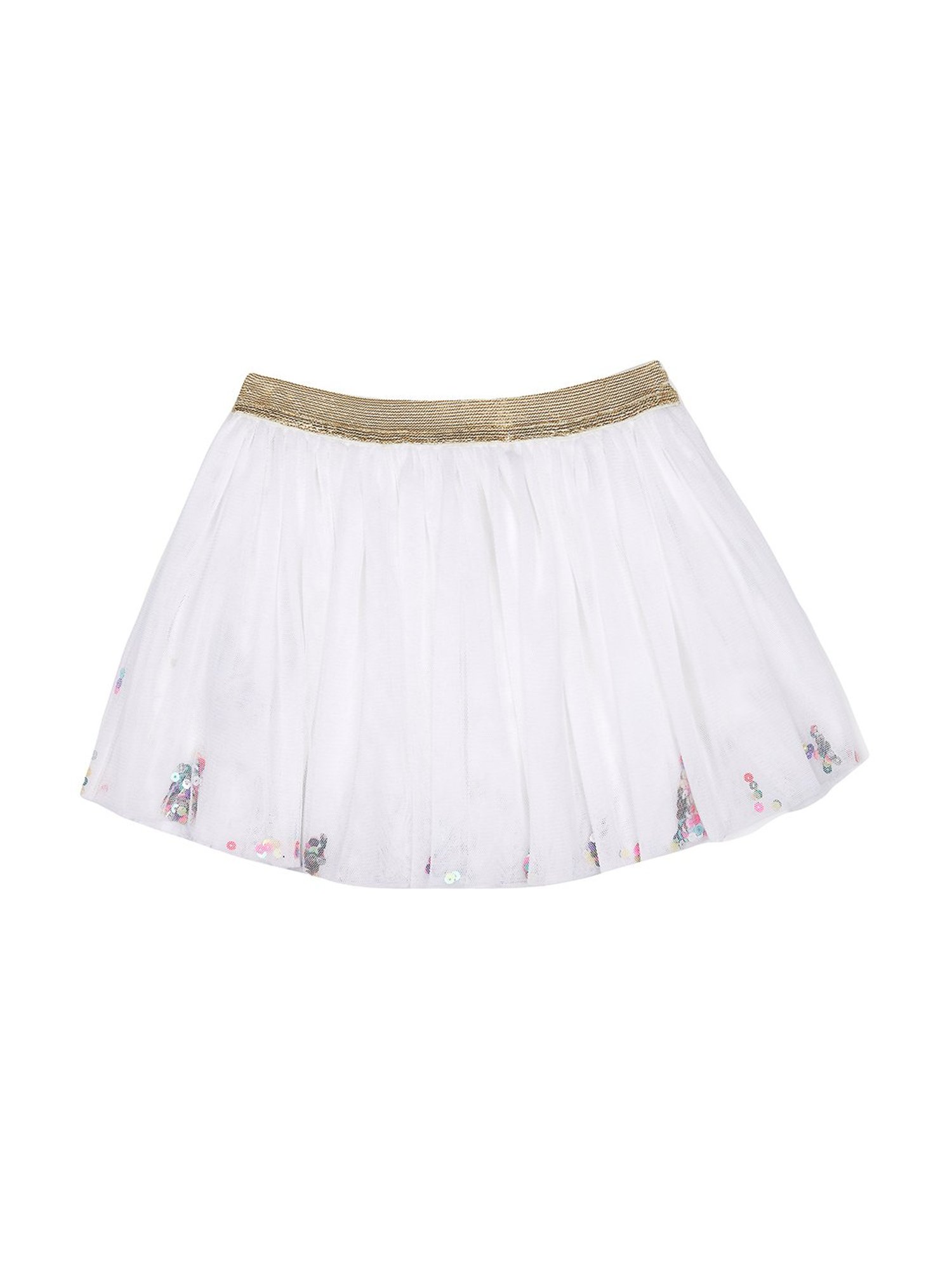 Angel & Rocket Kids Pink Floral Print Skirt