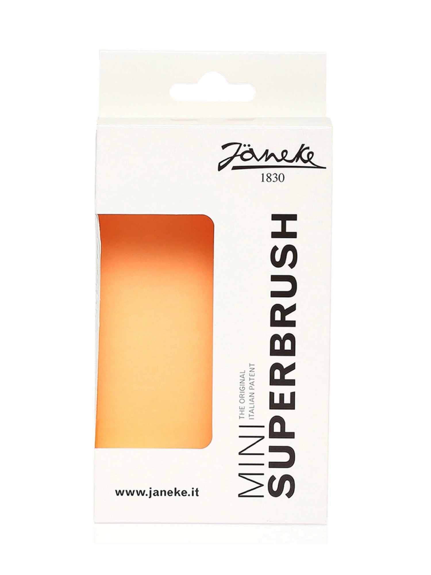 Janeke 1830 Professional Pink Silicone Bag Hairbrush