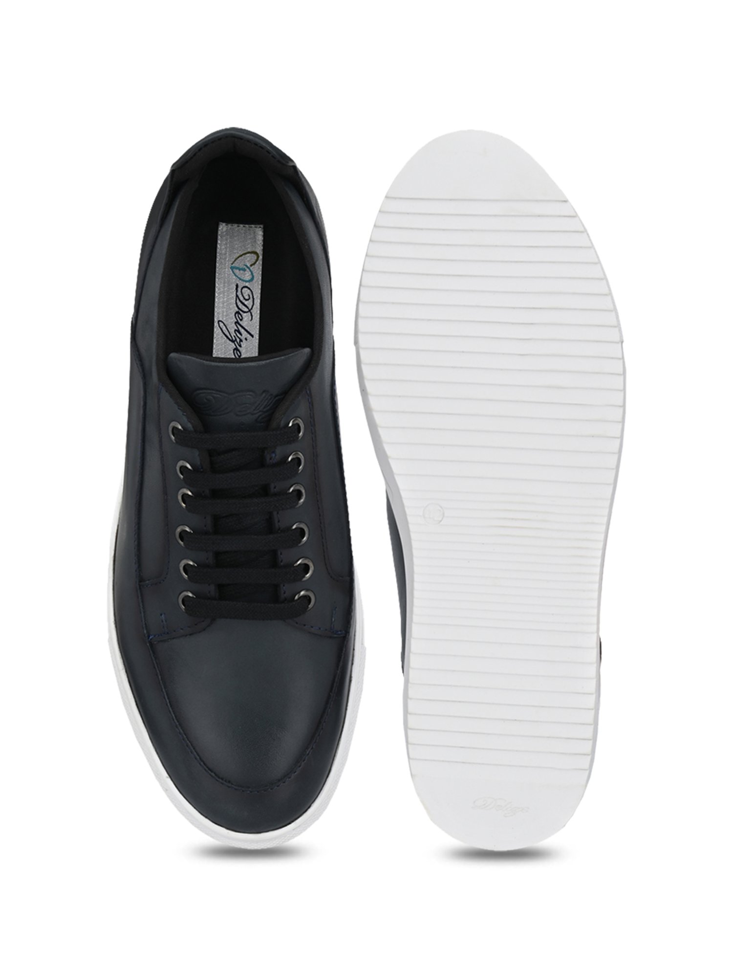 Delize Men's Blue Casual Sneakers