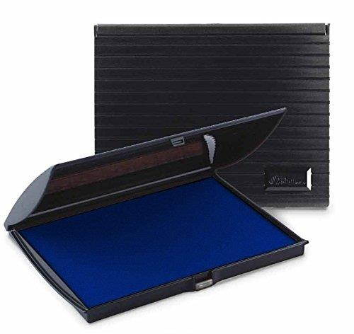 Infusion 5" x 7" Large Stamp Ink Pad for Rubber Stamps, Your Go To Large Stamp Ink Pad for Bright Color, Even Coverage and Durability, Navy Blue Stamp Pad