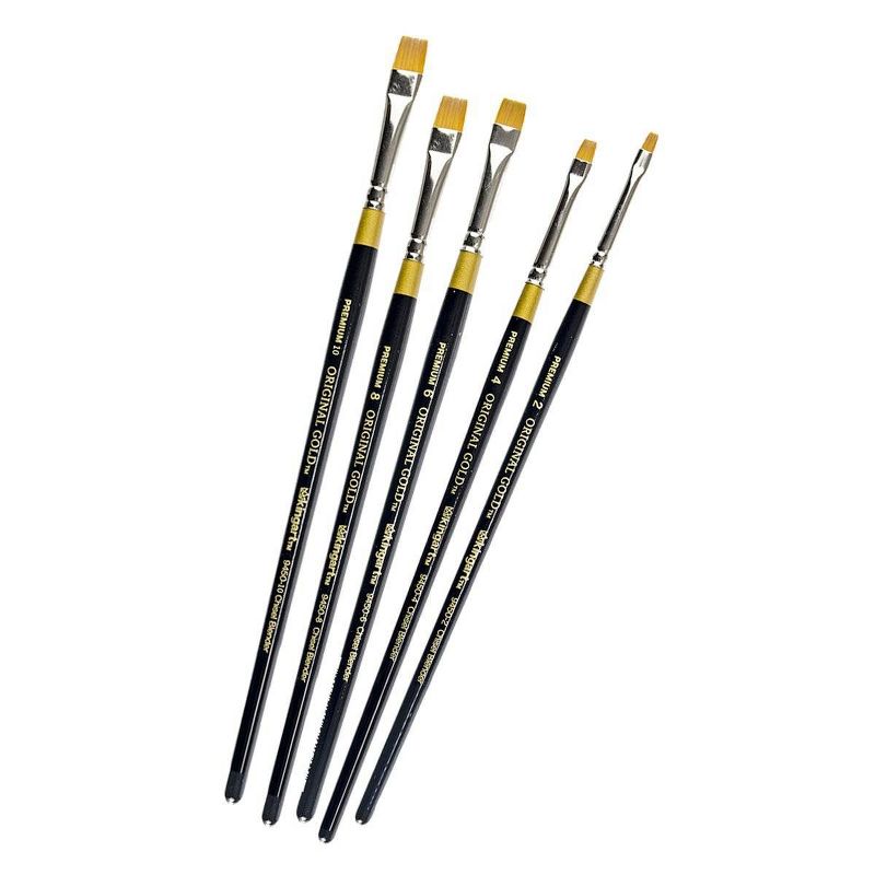 Kingart 5ct Original Chisel Blender Set - Gold
