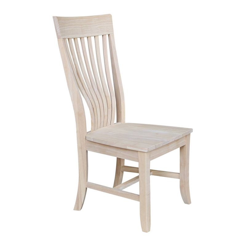Set of 2 Amanda Dining Chairs Beige - International Concepts