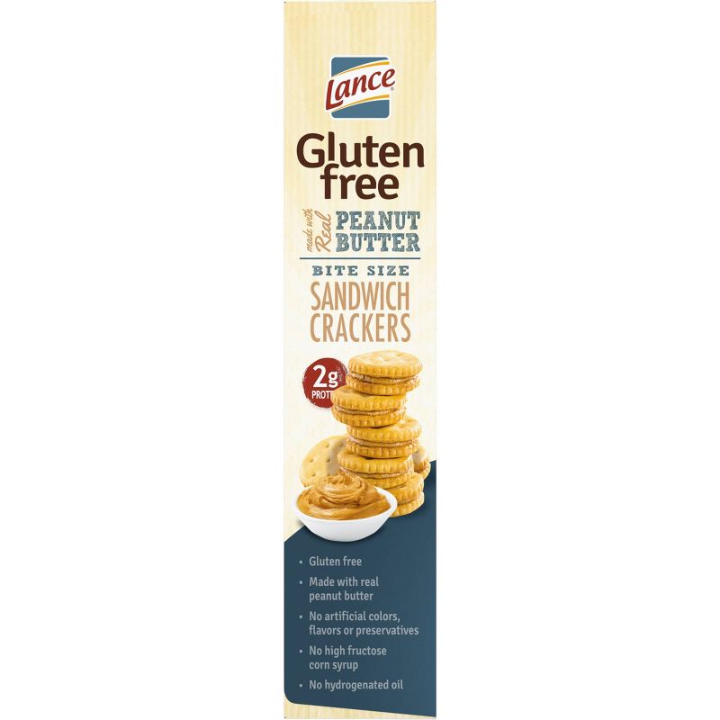 Lance Real Peanut Butter Bite Size Sandwich Crackers - 5oz