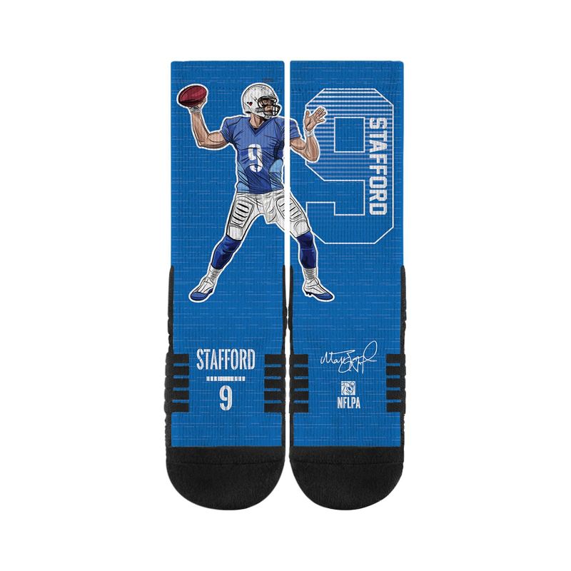 NFL Detroit Lions Matthew Stafford Premium Socks - M/L