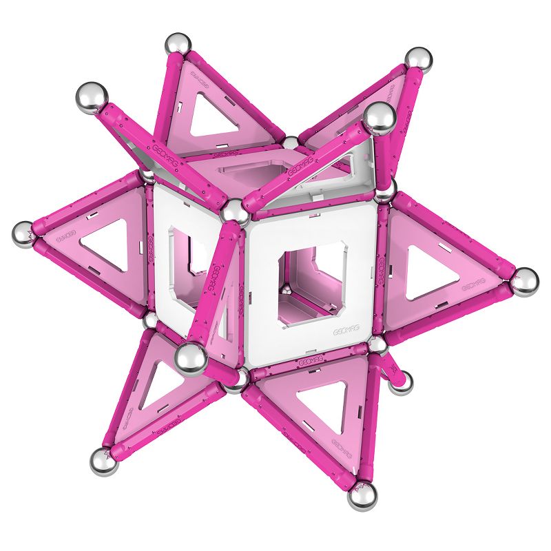 Geomag Pink Panels - 104pc Magnetic Construction Set