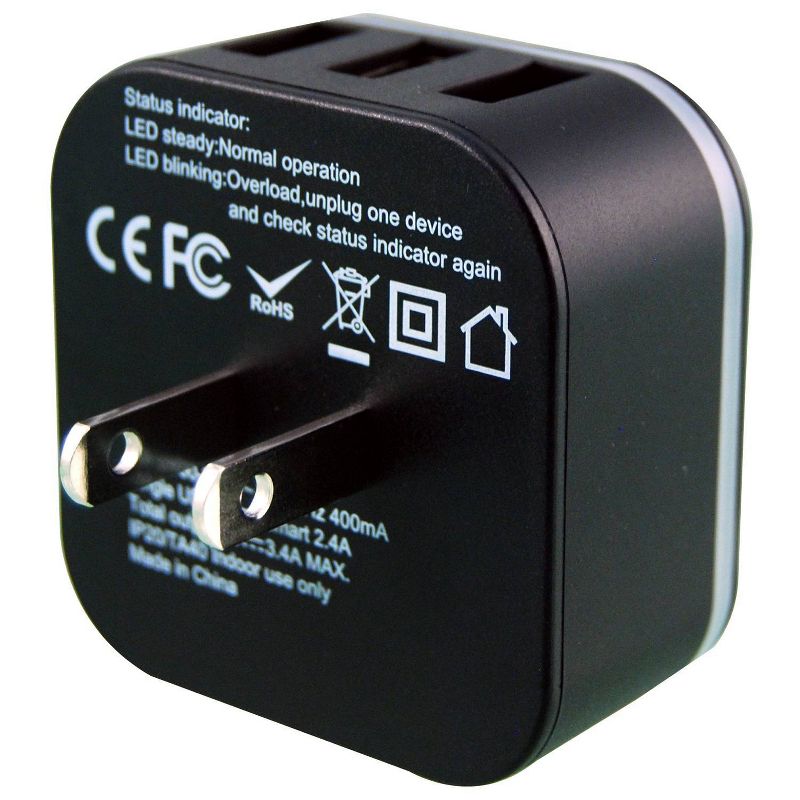 Monoprice EZ Read USB Power Bank - Black, 20,000mAh, 2-Port Up to 18W PD (3A) Output For iPhone, Android, and Galaxy Devices - Obsidian Speed Plus