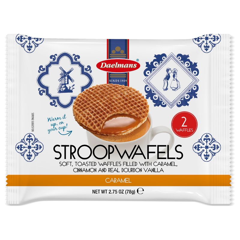 Daelmans Caramel Stroopwafels - 2.75oz/2ct