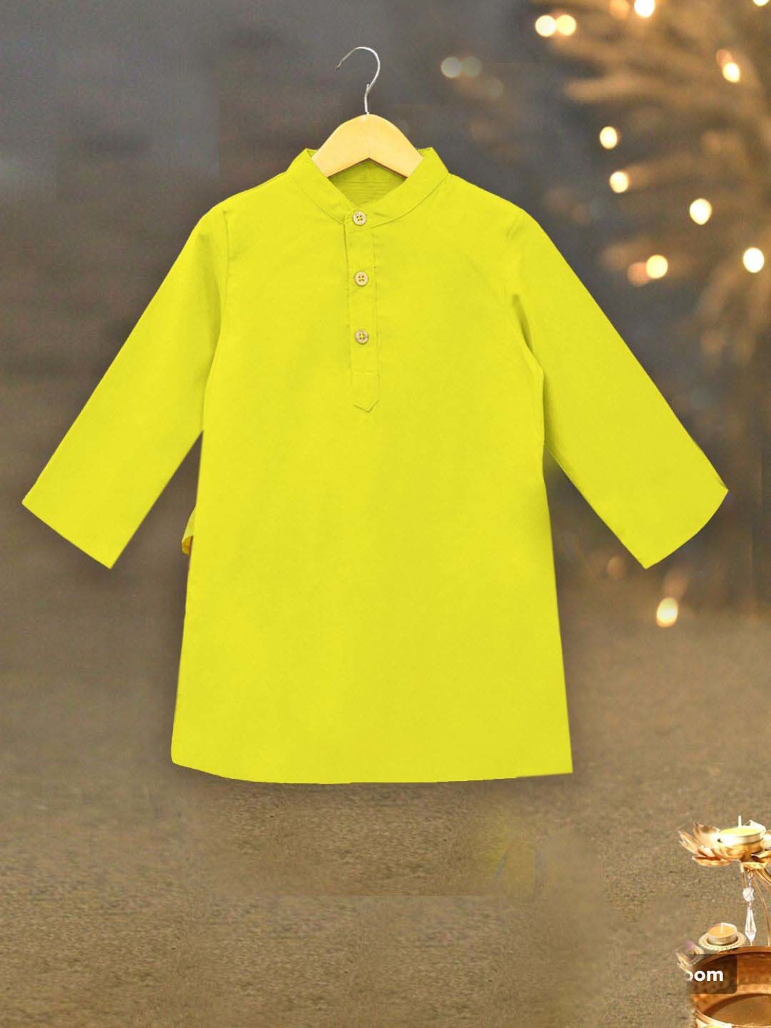 A.T.U.N. Boys Multicolor Printed Full Sleeves Kurta Set