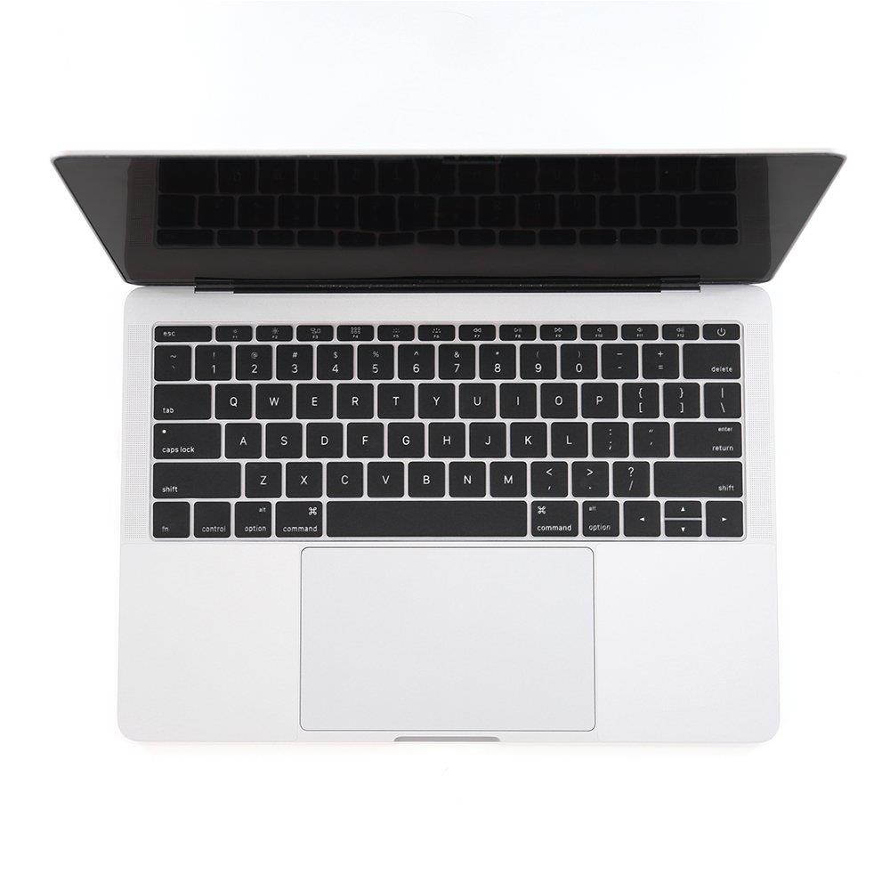 Premium MacBook Keyboard Cover,Ultra Thin Keyboard Skins for New Pro 13 inch without Touch Bar A1708 and MacBook Pro Retina 12 inch-Black(US version)