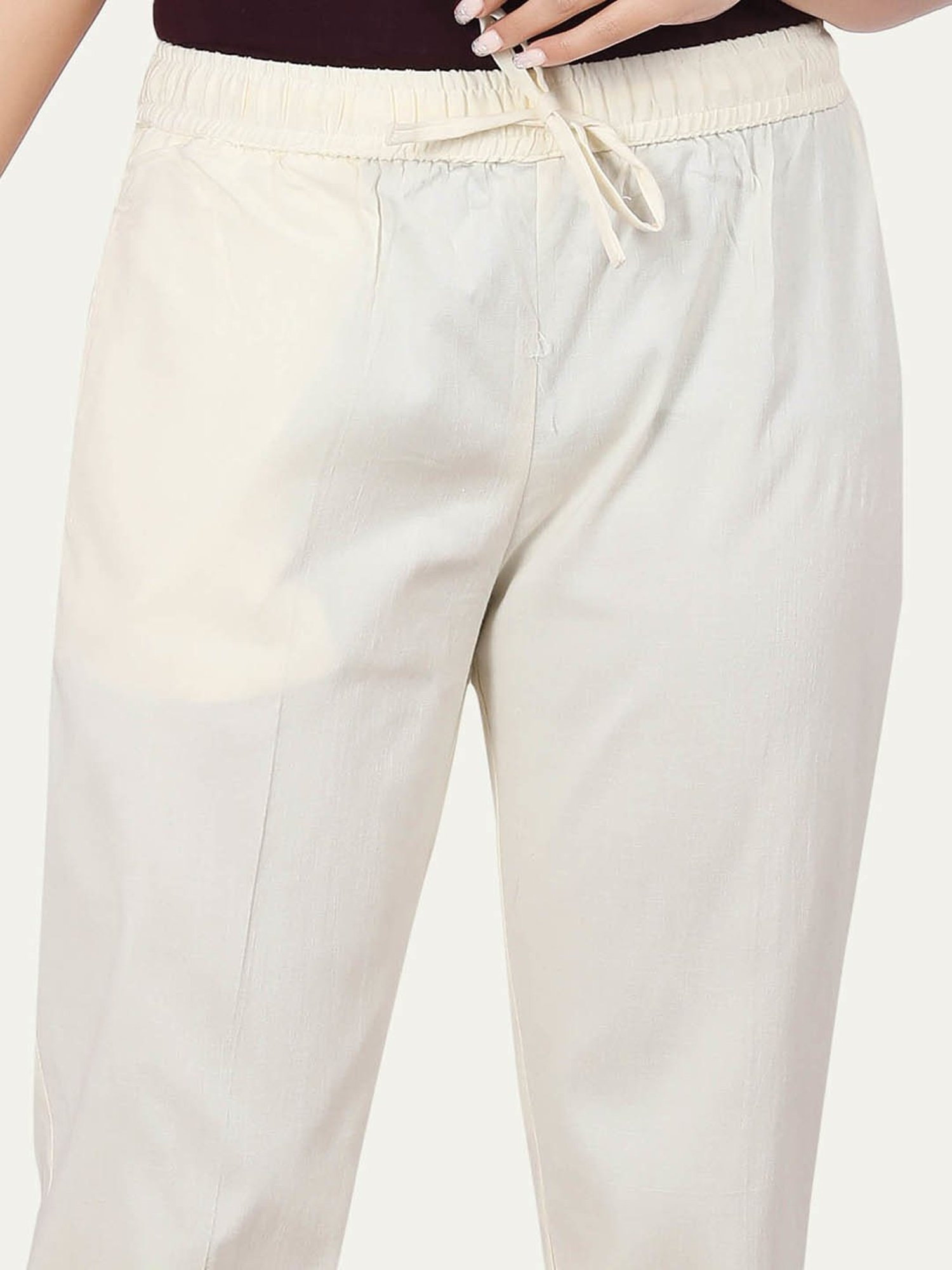 Cotton Culture Off White Pants