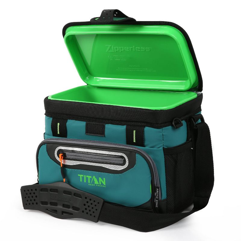 California Innovations Titan Deep Freeze 8qt Zipperless HardBody Cooler - Green