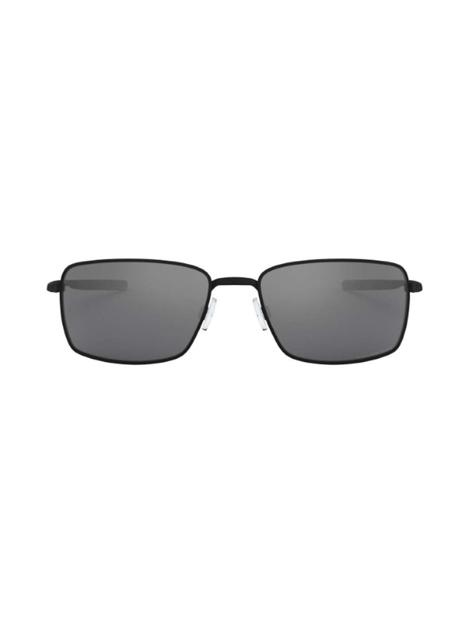 OAKLEY Men Polarized Grey Lens Rectangle Sunglasses - 0OO407540750560