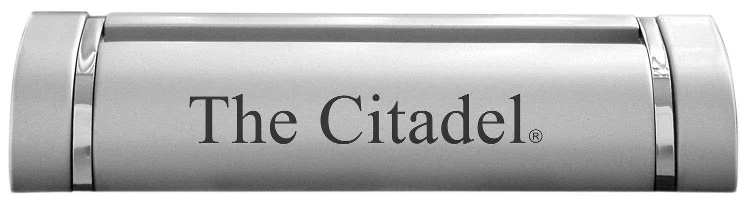 Visol Products Andrew Business Card Holder, Navy Blue Lacquer