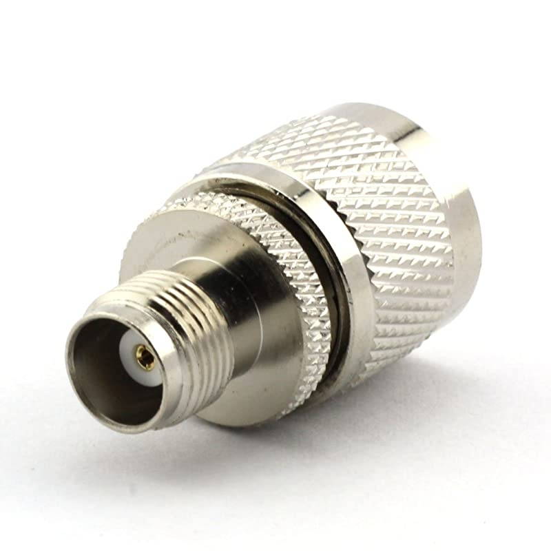 UHF Male to TNC Female PL-259 PL259 Connector RF Coax Coaxial Adapter