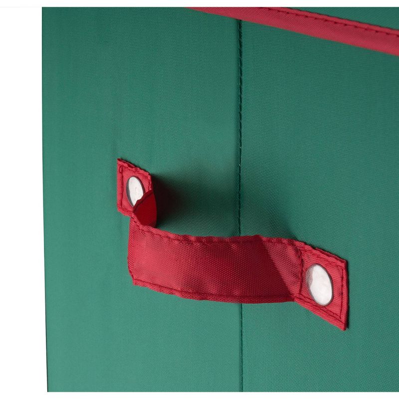 40" Tall Wrapping Paper Storage Box with Lid Green - Elf Stor