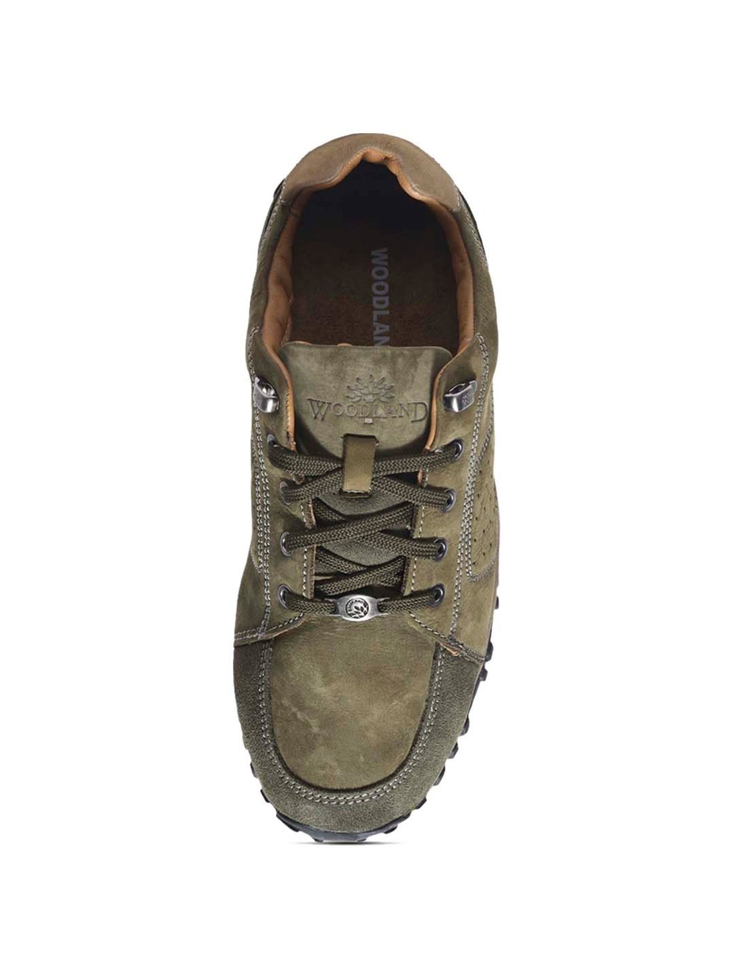 Woodland Men's Olive Green Outdoor Shoes