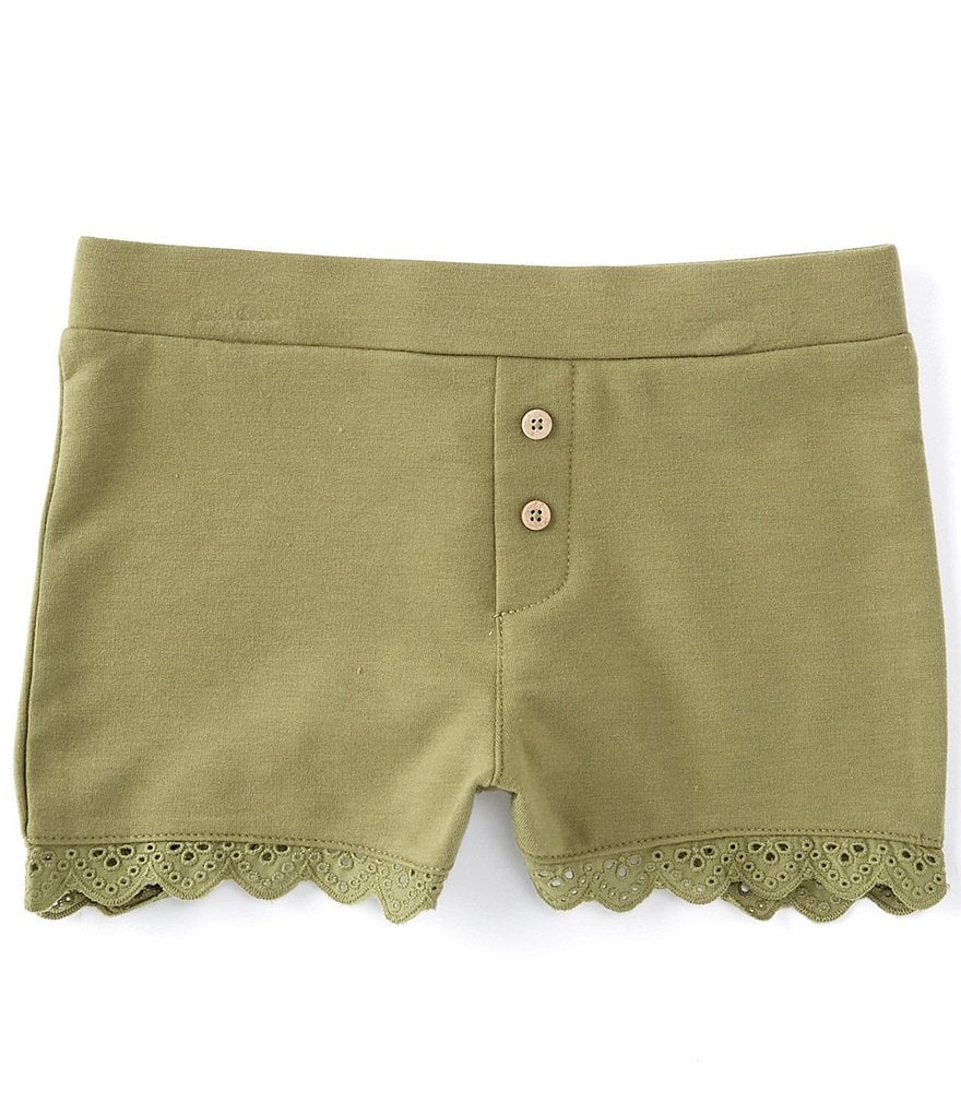 Chelsea & Violet Little Girls 2T-6X Knit Eyelet Shorts