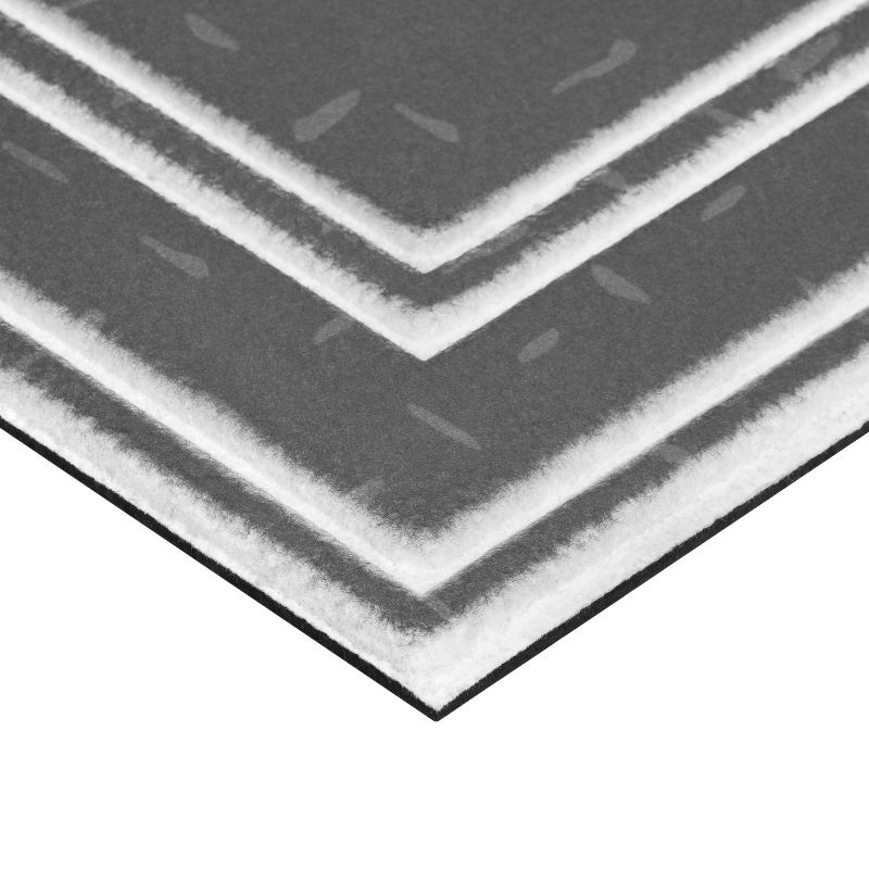 2'x3' Fashionables Deluxe Hello Dogs Doormat Gray - Apache Mills