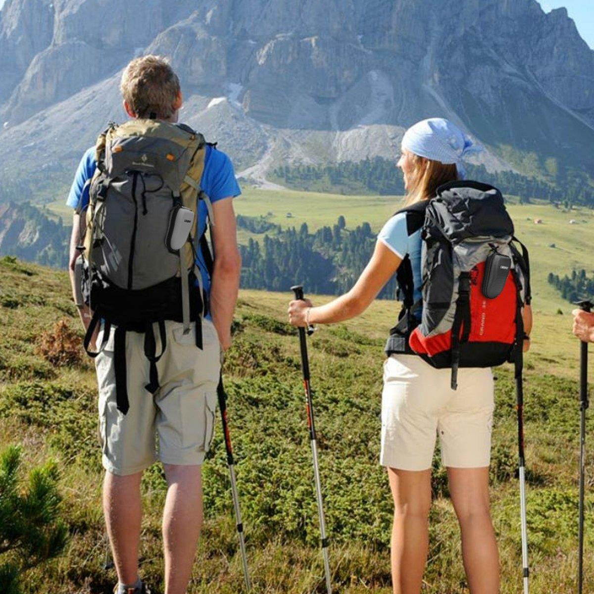 8 in 1 Airpods Accessories Set, Likday Silicone Case Cover Set for Apple Airpods with (Holder, Earhooks, Earphone Case, Strap,EVA Hard Shell Box, Carabiner) (Black Box & Black Case)