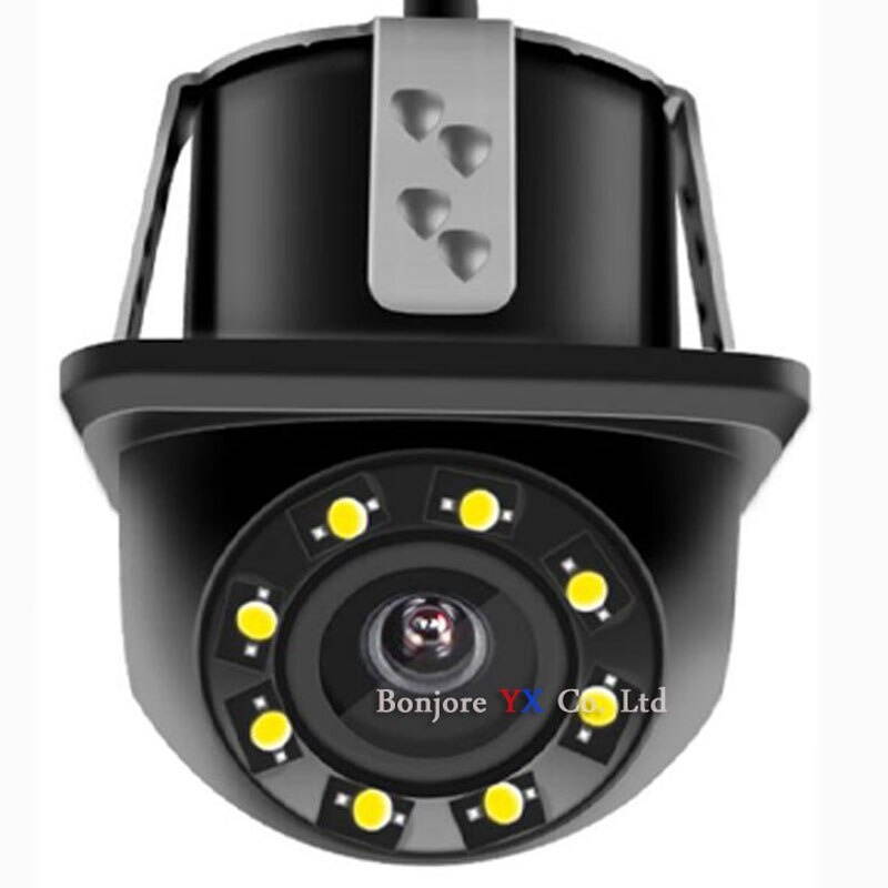 Koorinwoo Dual Core CPU Car Parking Sensors 6 Radars IP68 Front BIBI Alarm Parking Probe Parktronic Car-detector Rearview camera