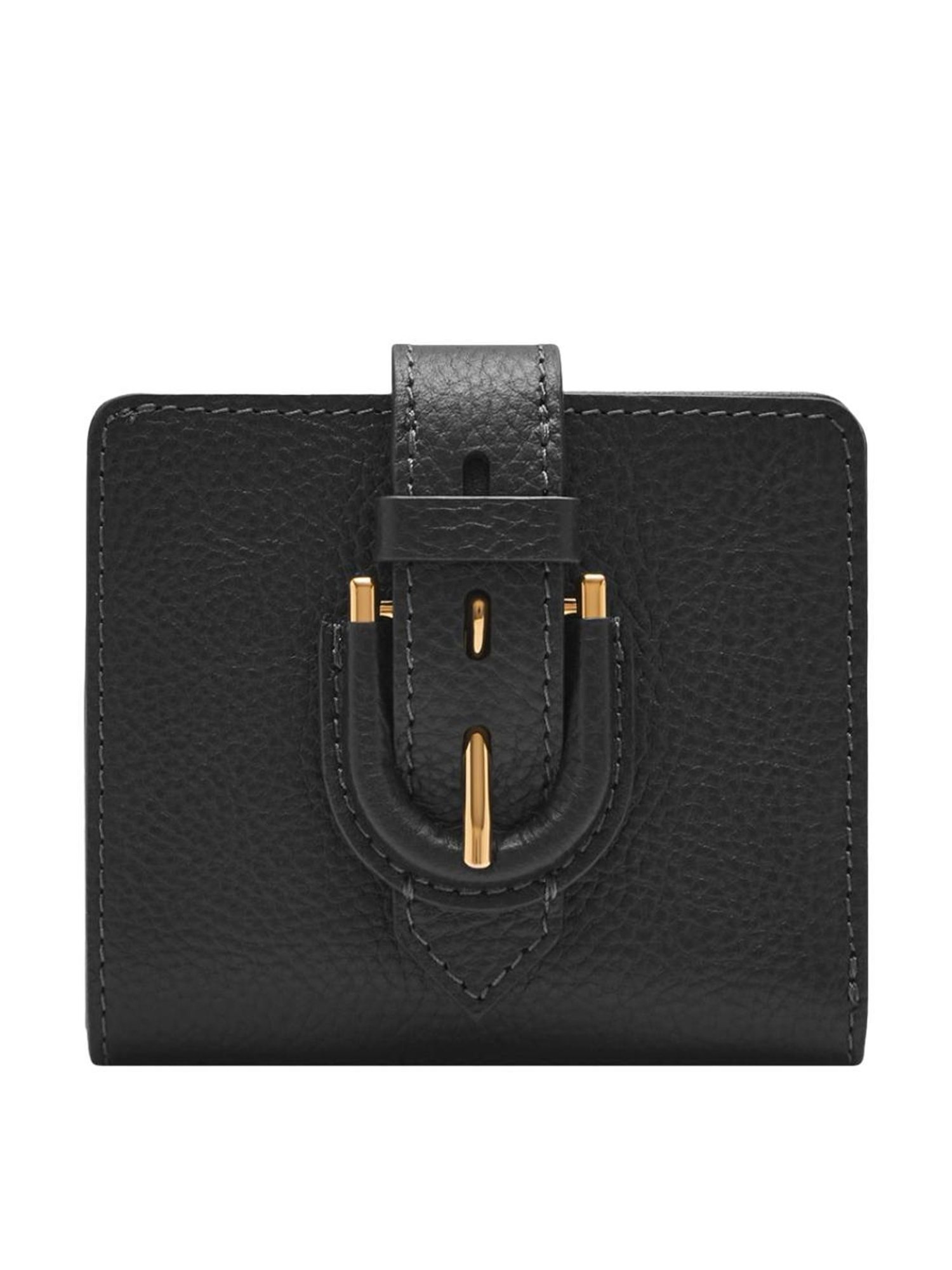 Fossil Black Solid Bi-Fold Wallet