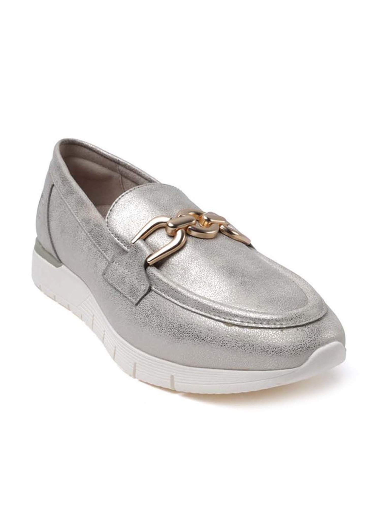 BAGATT Women's Ornella Metallics Casual Loafers