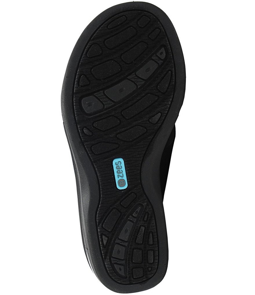 Bzees Desire Washable Stretch Wedge Sandals