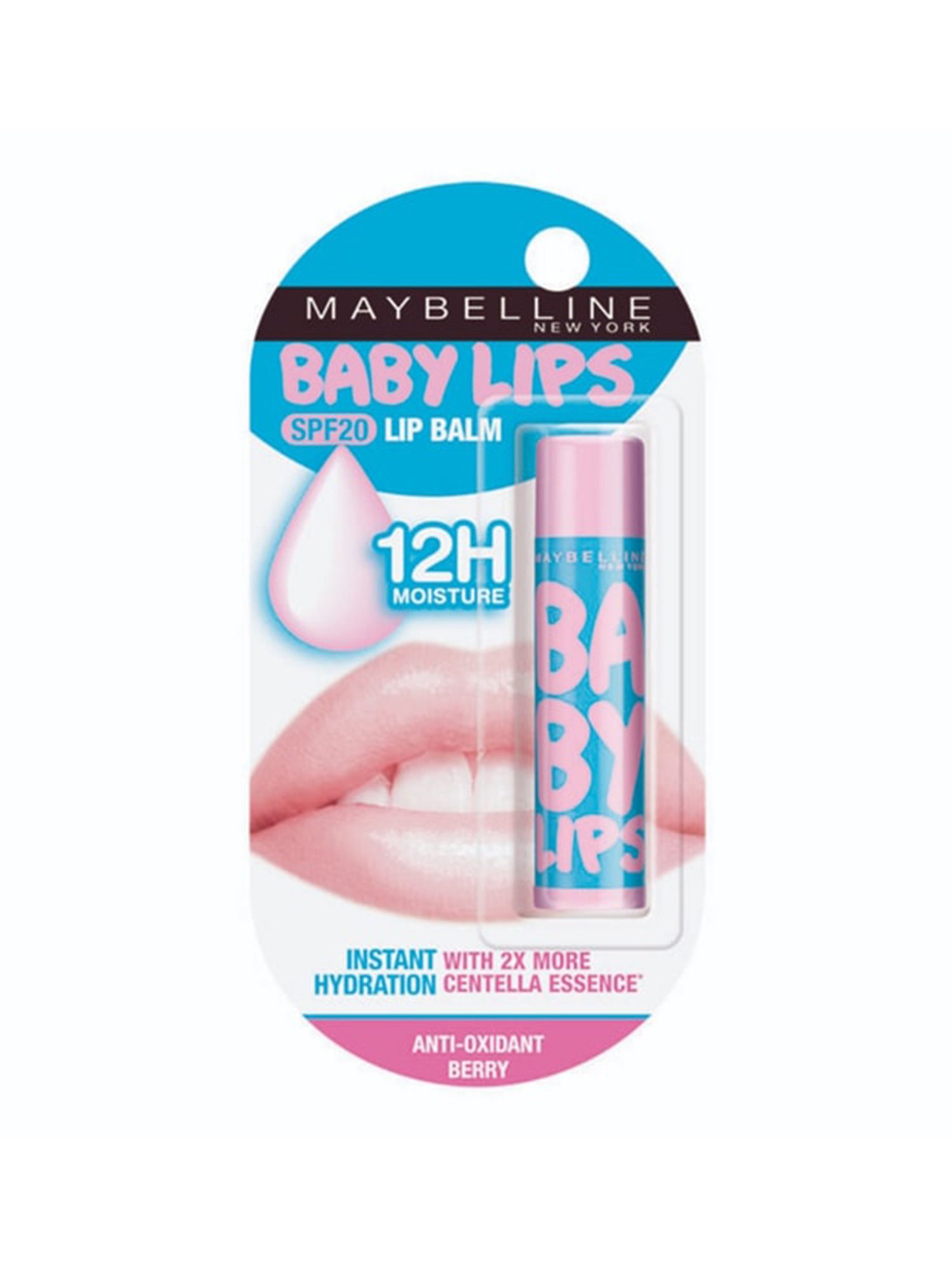Maybelline New York Baby Lips Color Balm SPF 11 Anti Oxidant Berry - 4 gm