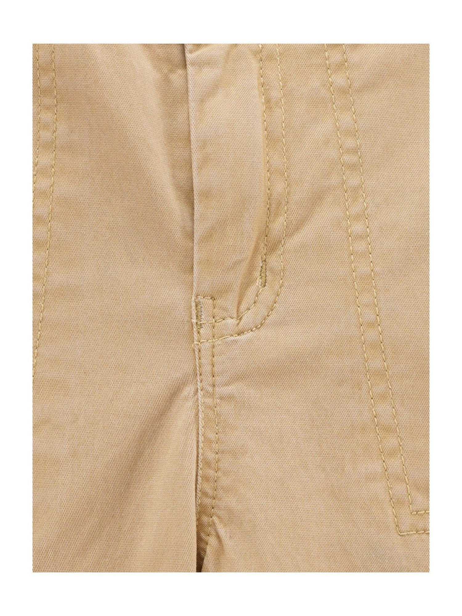Ed-a-Mamma Boys Beige Solid  Cargo