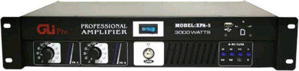 Gli Pro XPA5BLACK Glipro 19" 300w Stereo Power Amp Black