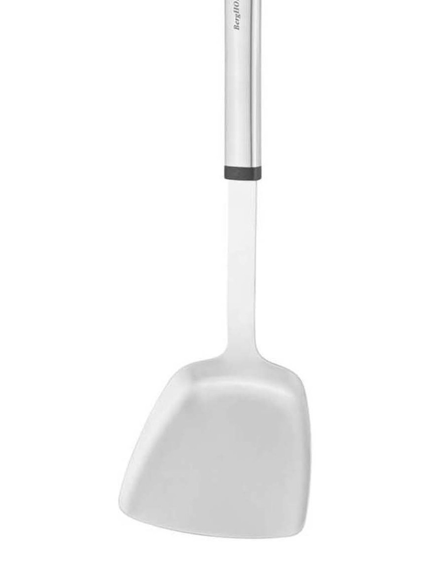 BERGHOFF Essentials Silver & Black Stainless Steel Turner - Set of 1
