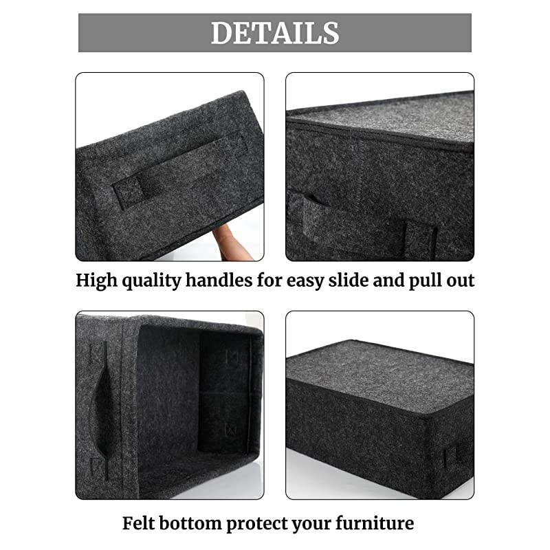 Gray Storage Baskets Narrow Storage Basket Organizer Storage Bins for Small Toys Keys Make Up Hair Cosmetic Drawer Home Decor Storage Basket Decorative Storage Bin